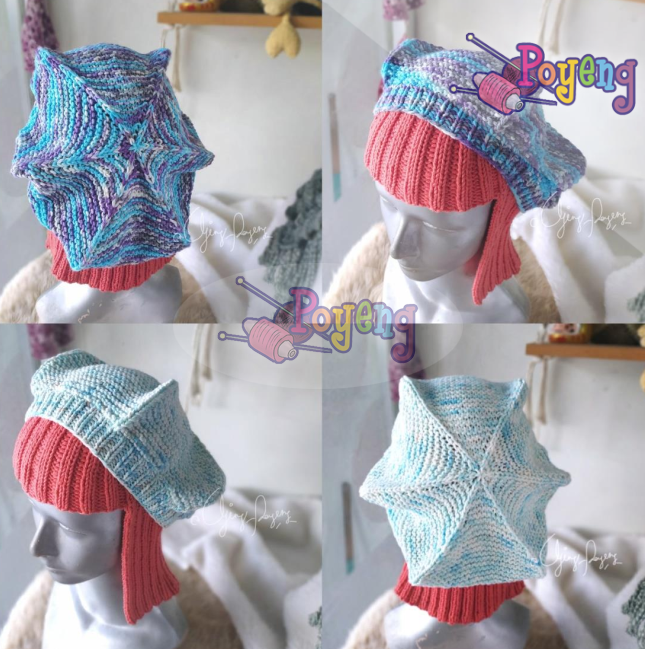 KIT Reguler : Belimbing Baret  Knitting Kit SA Polos